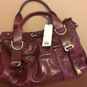 Kooba NWT Toni Berry purse leather handbag hobo